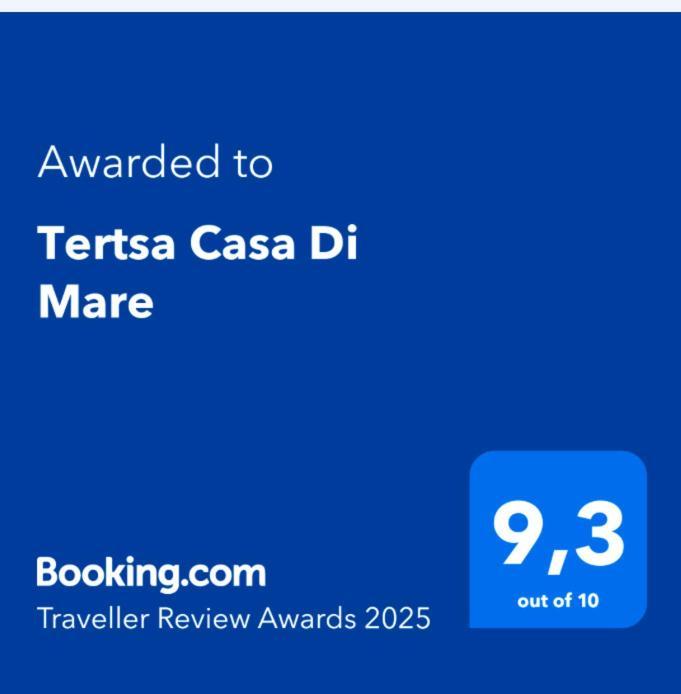 Tertsa Casa Di Mare Apartman Kültér fotó